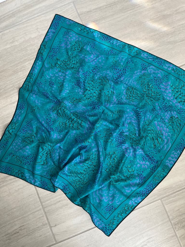 Vintage Silk Scarf Vintage Silk Scarf